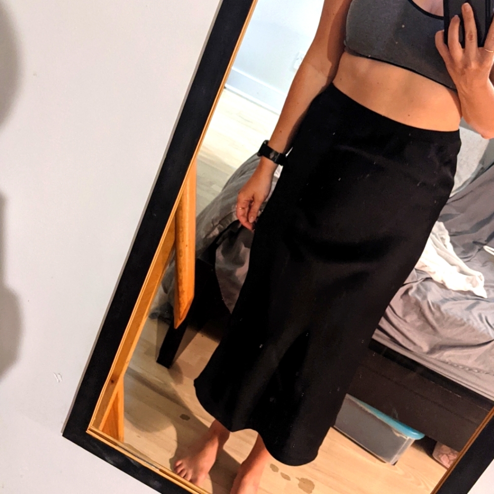 Silky skirt